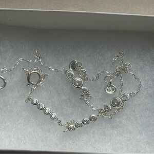 Silpada Silver bracelets with Cz